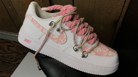 pink dior airforce|dior x air force 1.